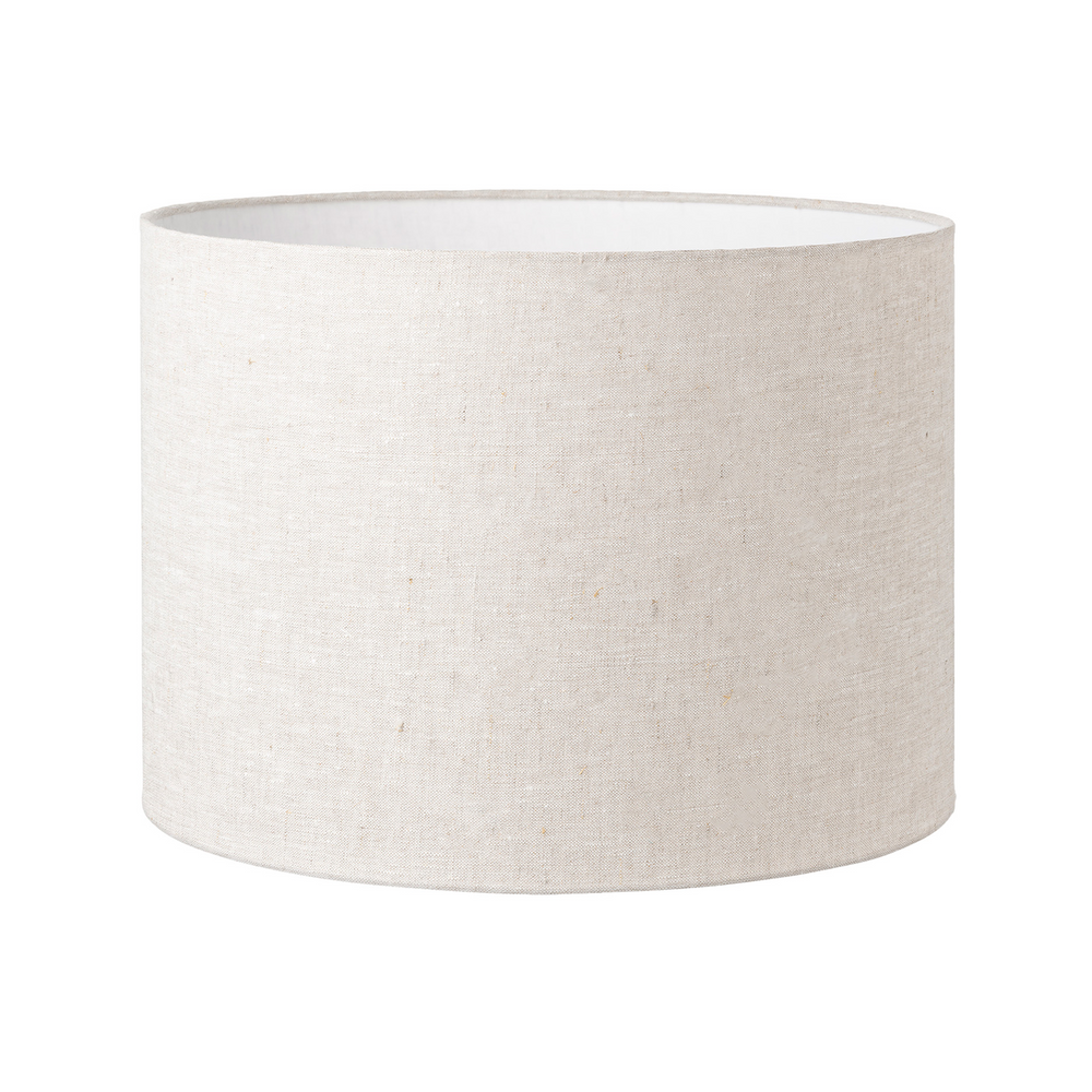 33CM Oatmeal Linen Cylinder Lamp Shade