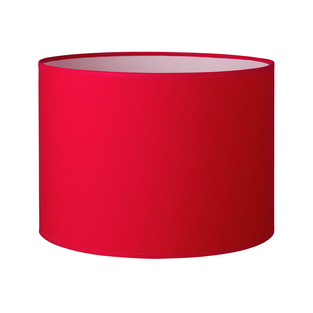 36CM Red Cylinder Lamp Shade