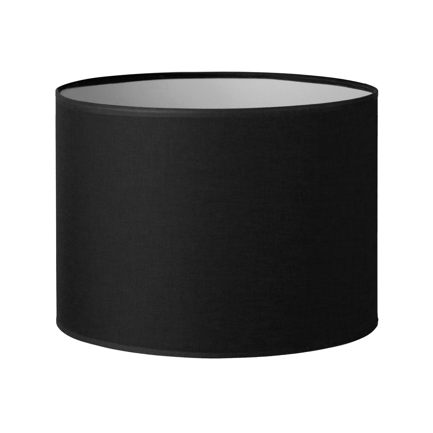 36CM Black Linen Cylinder Lamp Shade