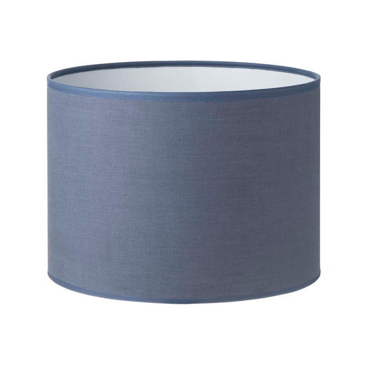 36CM Blue Stone Linen Cylinder Lamp Shade