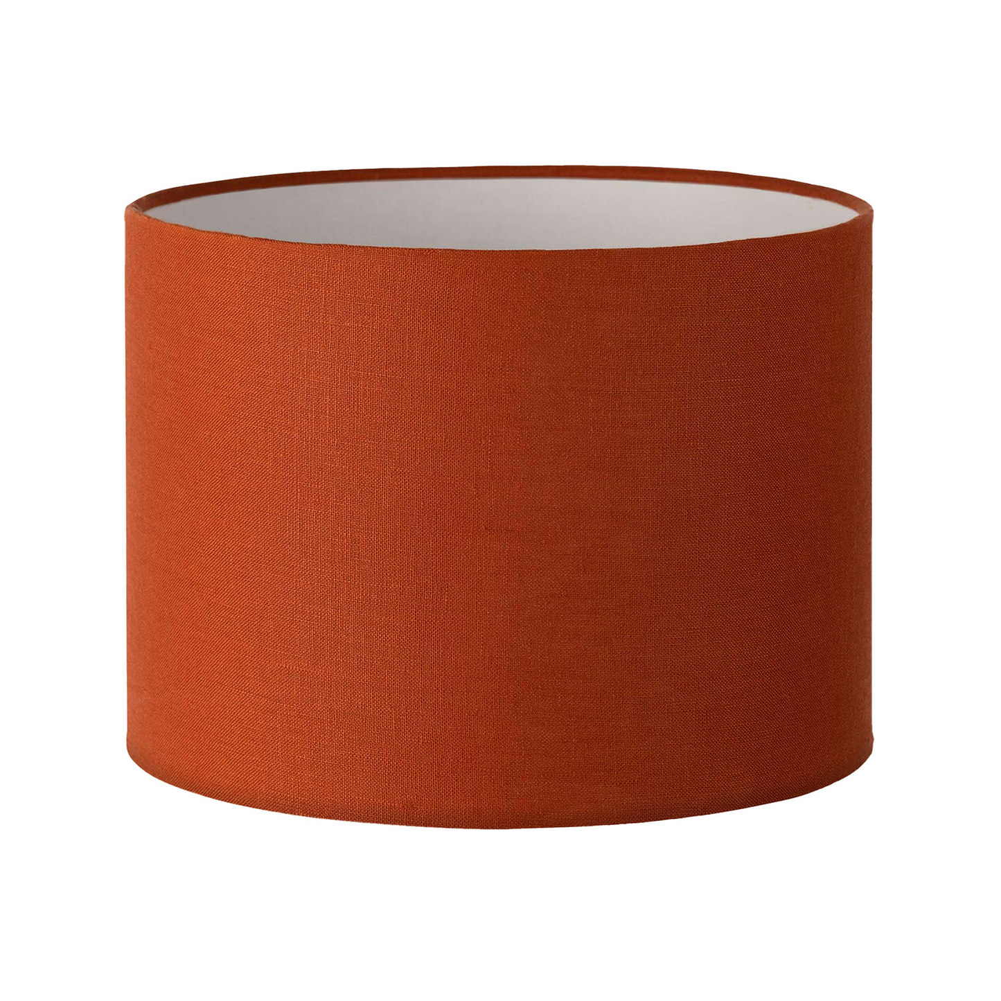 36CM Paprika Linen Cylinder Lamp Shade