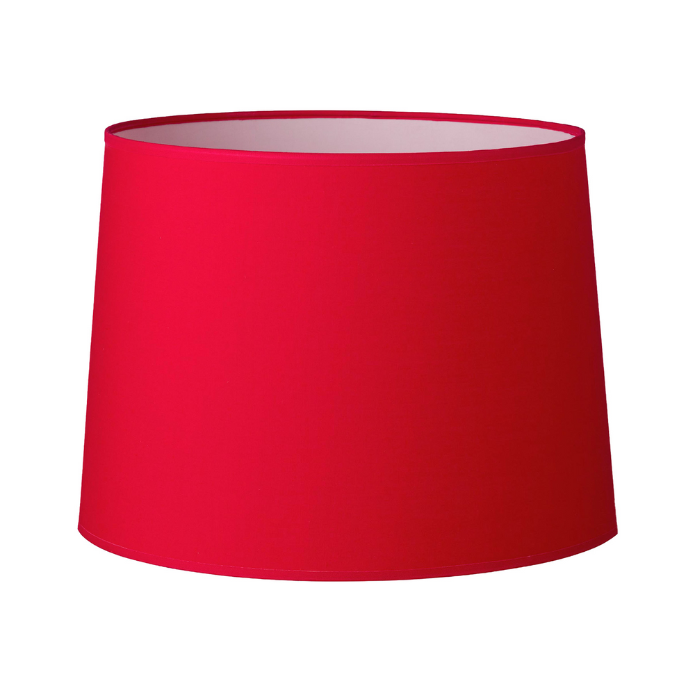 41CM Red Basic Tapered Lamp Shade