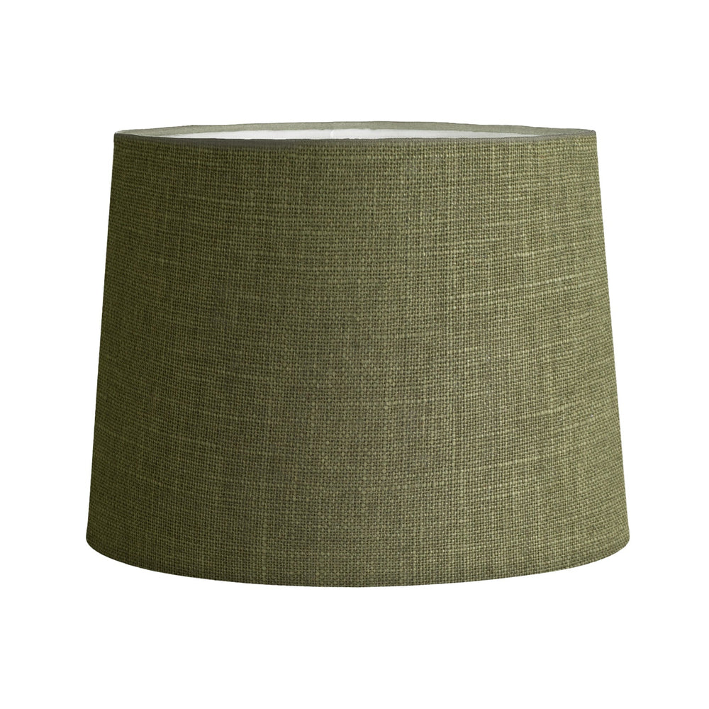 41CM Moss Linen Basic Tapered Lamp Shade