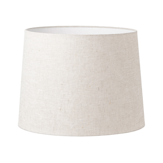 41CM Oatmeal Linen Basic Tapered Lamp Shade