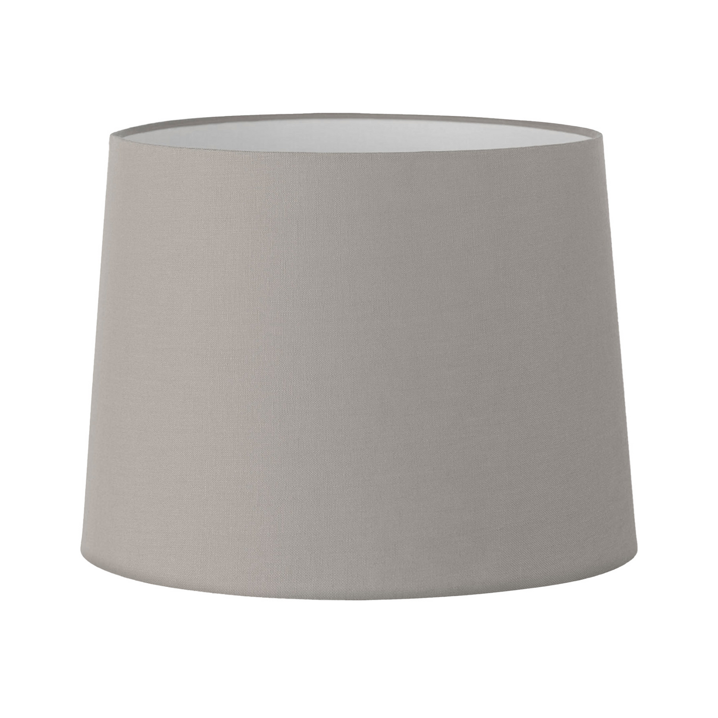 41CM Silver Linen Basic Tapered Lamp Shade