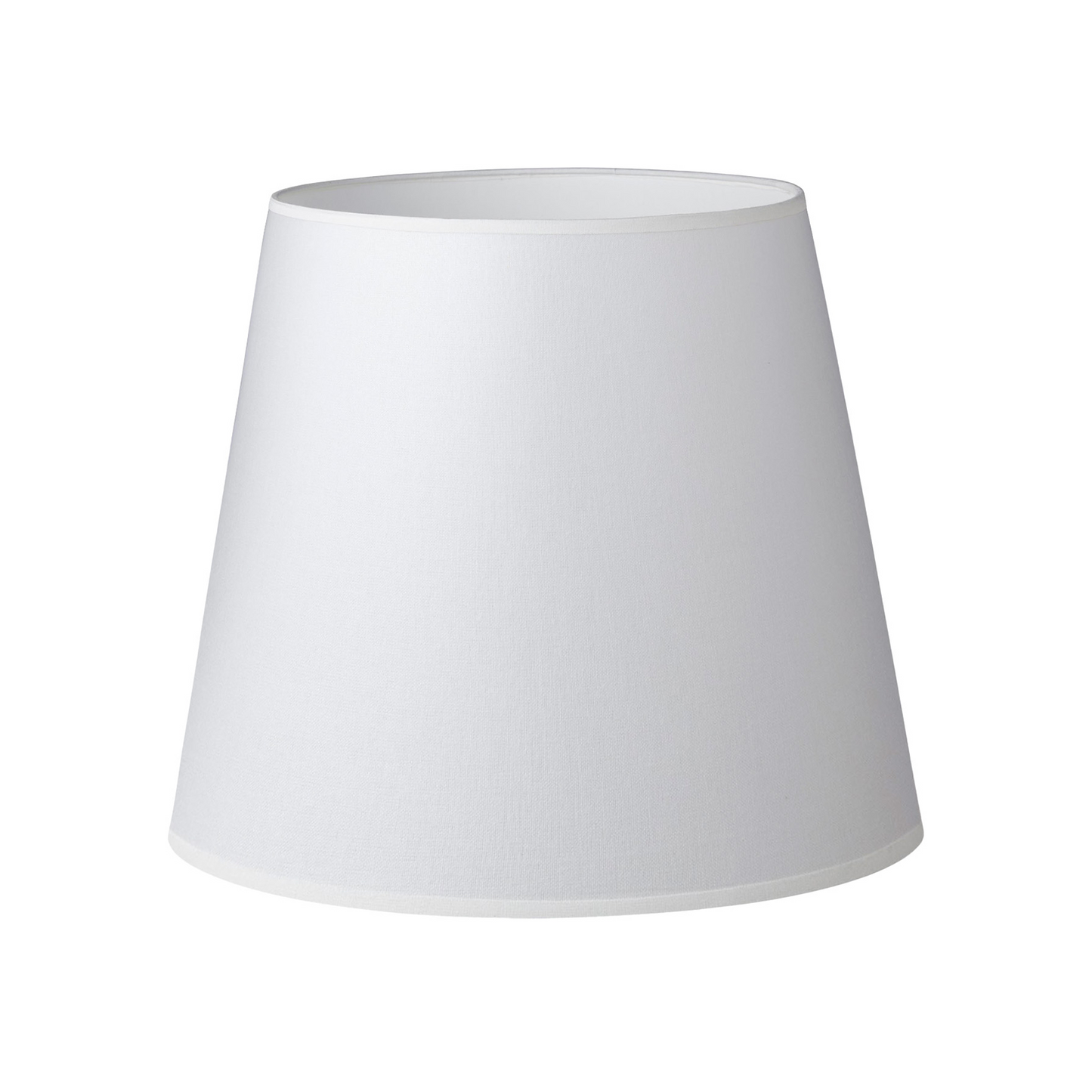 51CM White Linen A-Line Tapered lamp shade