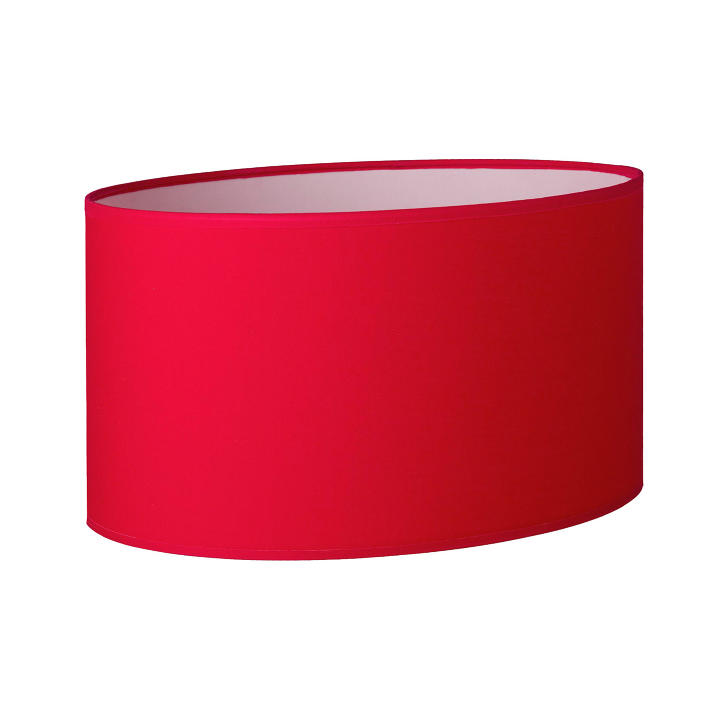 41CM Red Oval Lamp Shade