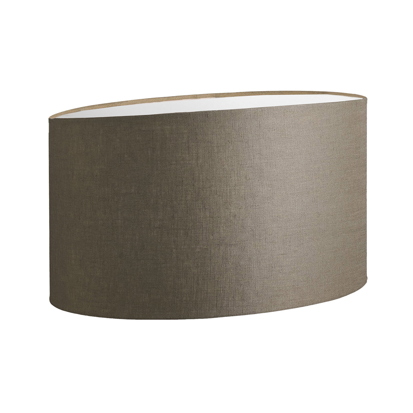 41CM Fallow Linen Oval Lamp Shade