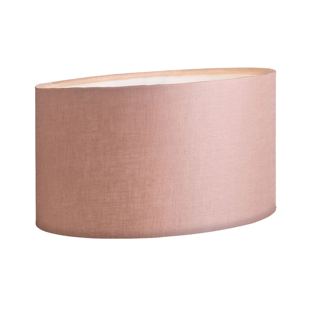 41CM Vintage Rose Linen Oval Lamp Shade