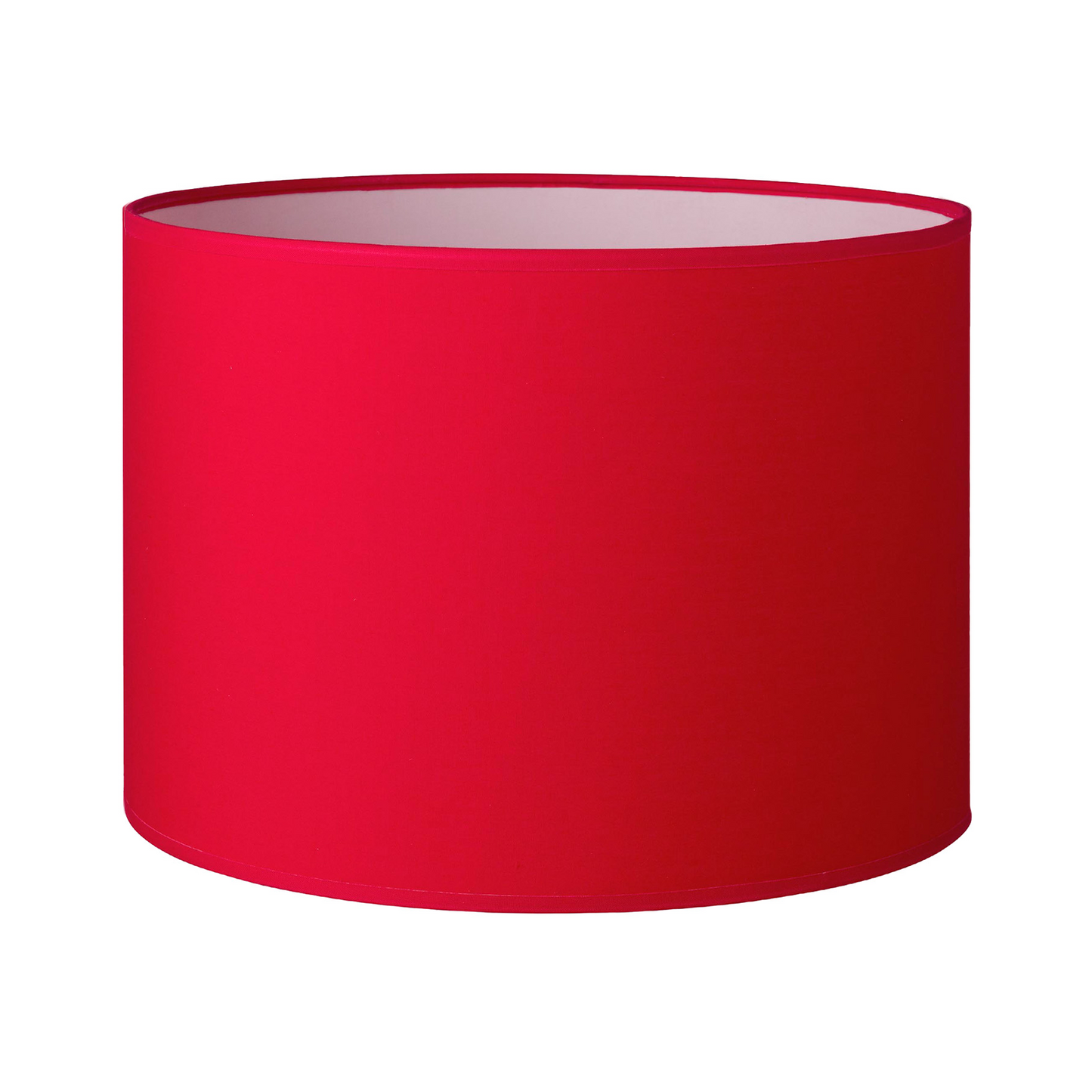 41CM Red Cylinder Lamp Shade