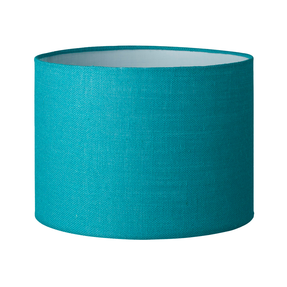 41CM Turquoise Cylinder Lamp Shade