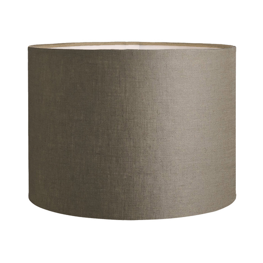 41CM Fallow Linen Cylinder Lamp Shade