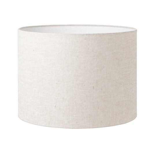 41CM Oatmeal Linen Cylinder Lamp Shade