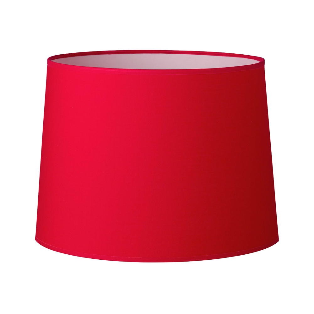 46CM Red Basic Tapered Lamp Shade