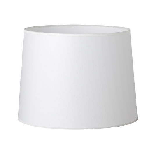 46CM White Basic Tapered Lamp Shade