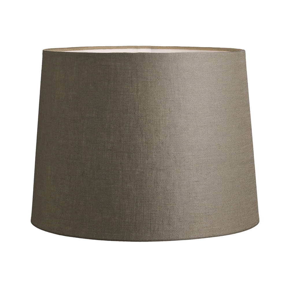 46CM Fallow Linen Basic Tapered Lamp Shade