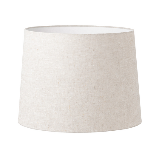 46CM Oatmeal Linen Basic Tapered Lamp Shade