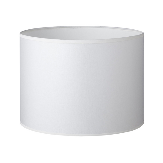 46CM White Cylinder Lamp Shade