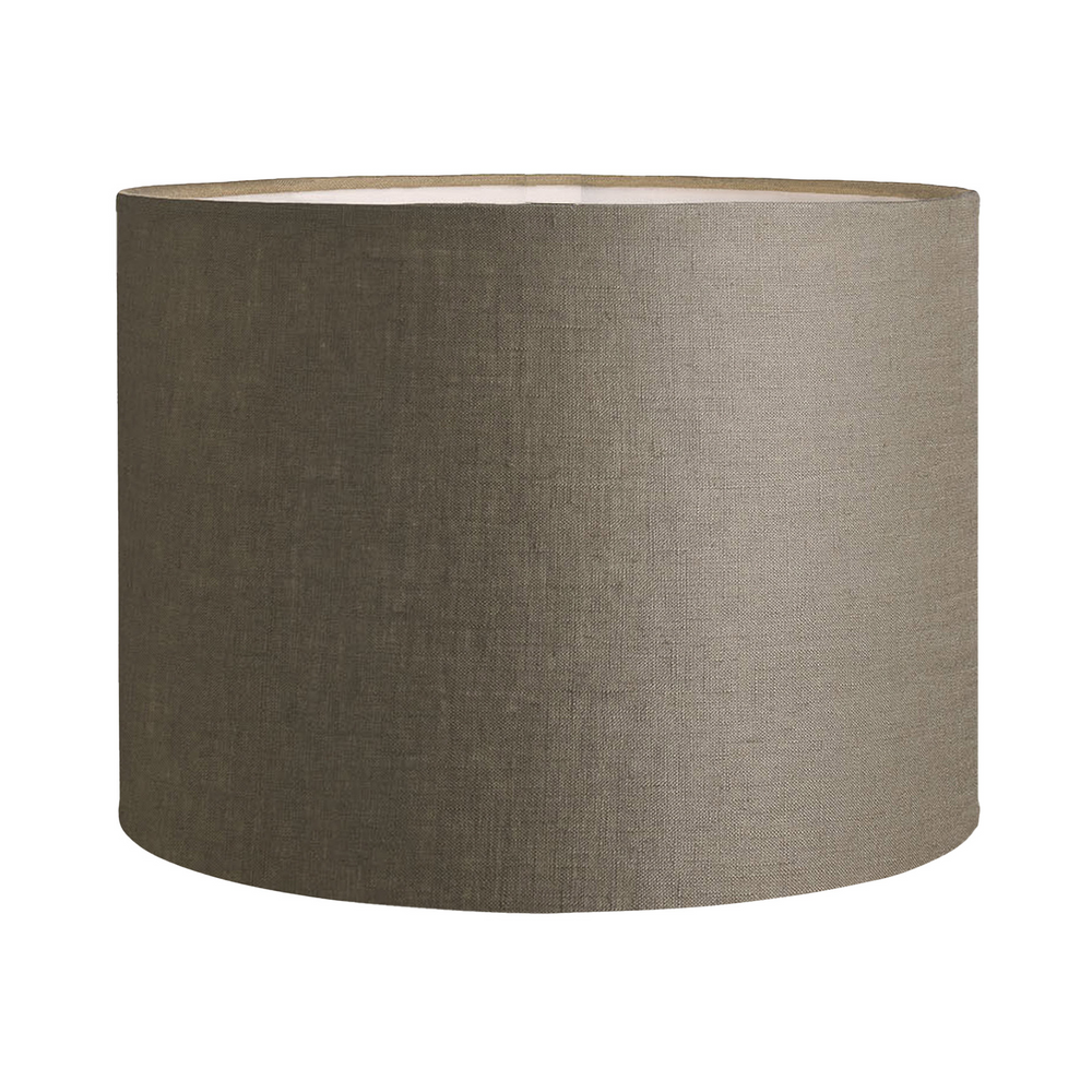 46CM Fallow Linen Cylinder Lamp Shade