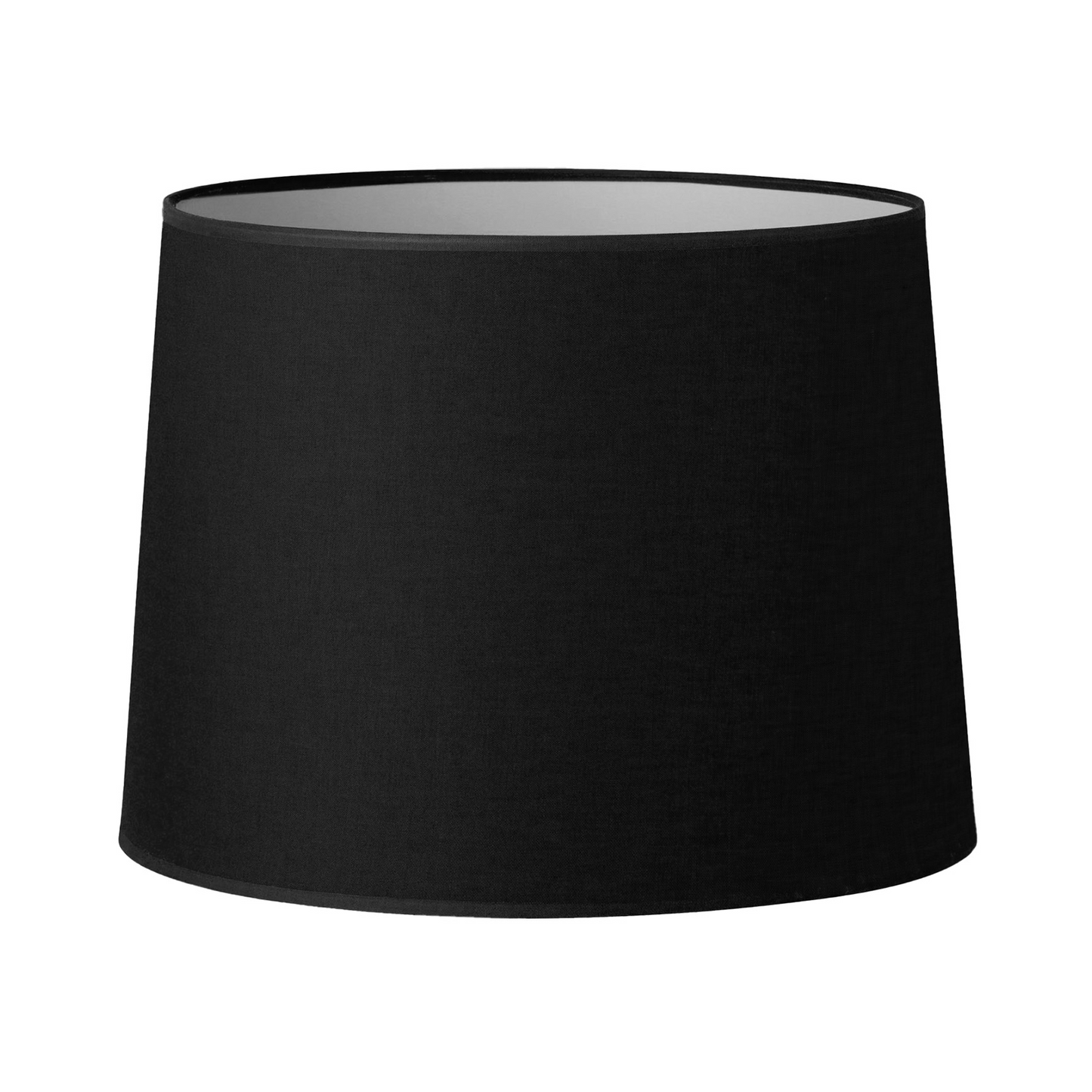 51CM Black Linen Basic Tapered Lamp Shade