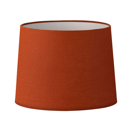 51CM Paprika Linen Basic Tapered Lamp Shade