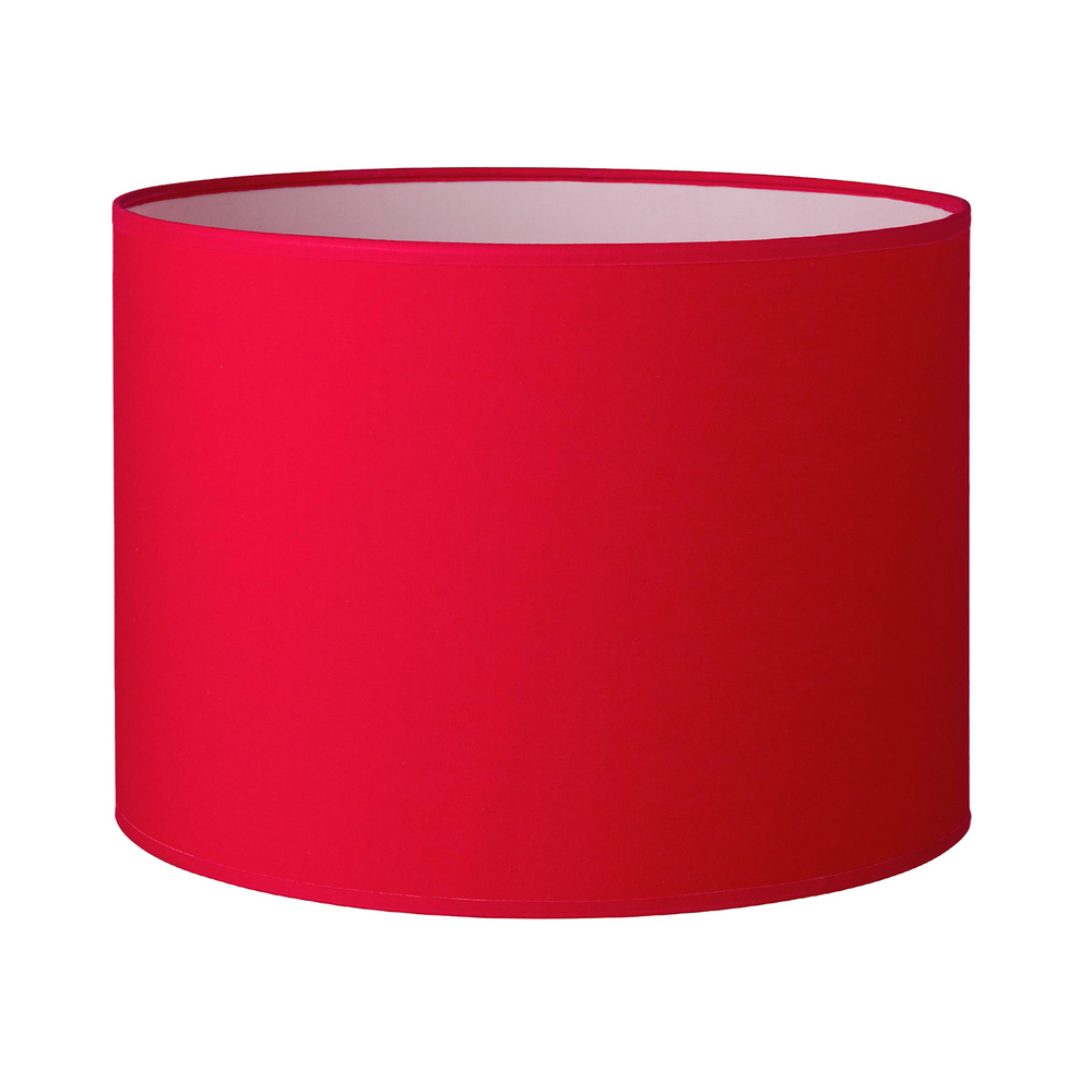 51CM Red Cylinder Lamp Shade