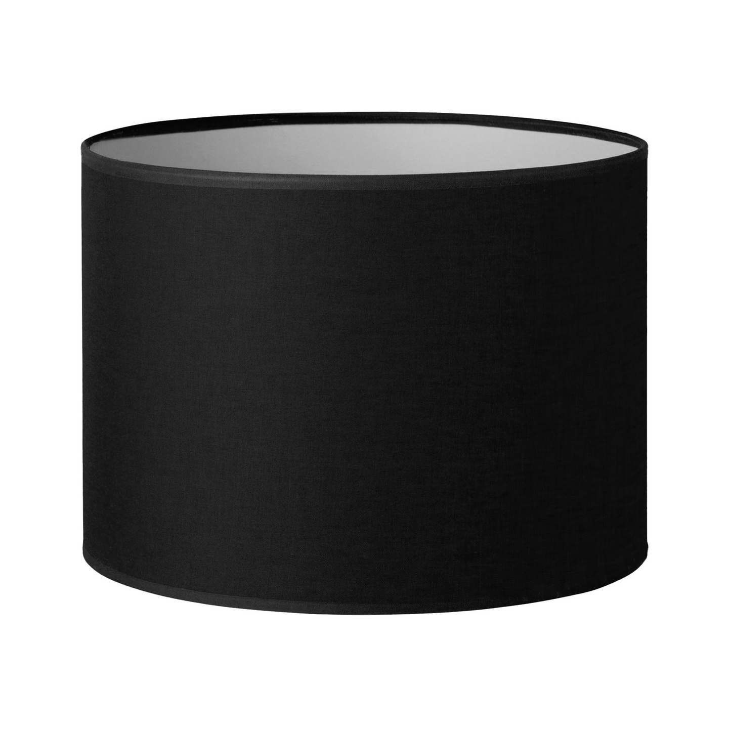 51CM Black Linen Cylinder Lamp Shade