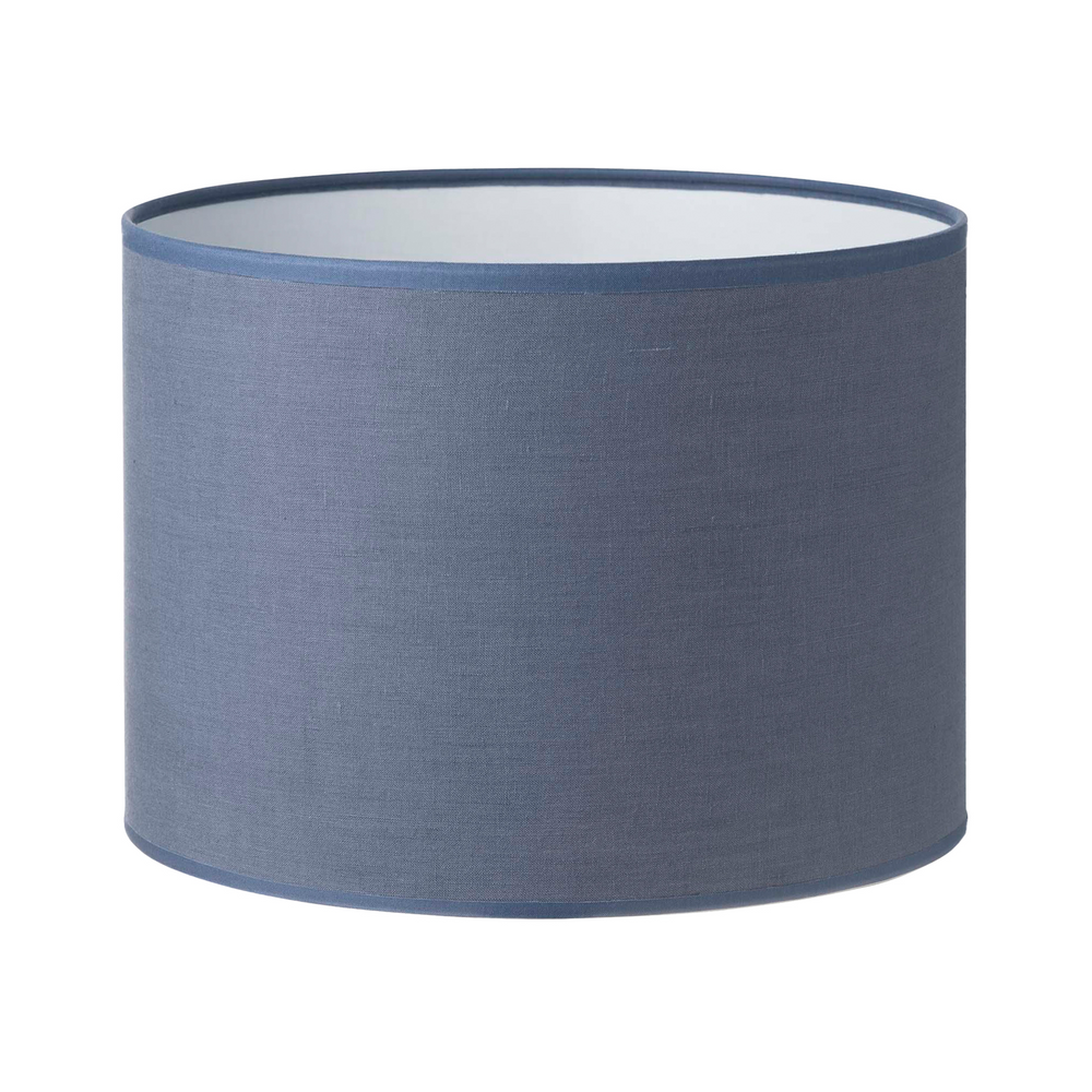 51CM Blue Stone Linen Cylinder Lamp Shade