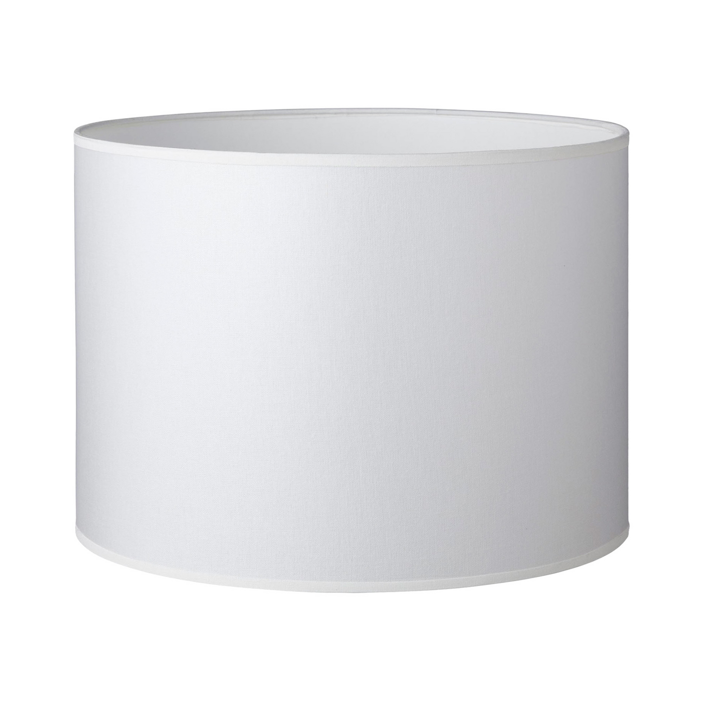 51CM White Linen Cylinder Lamp Shade