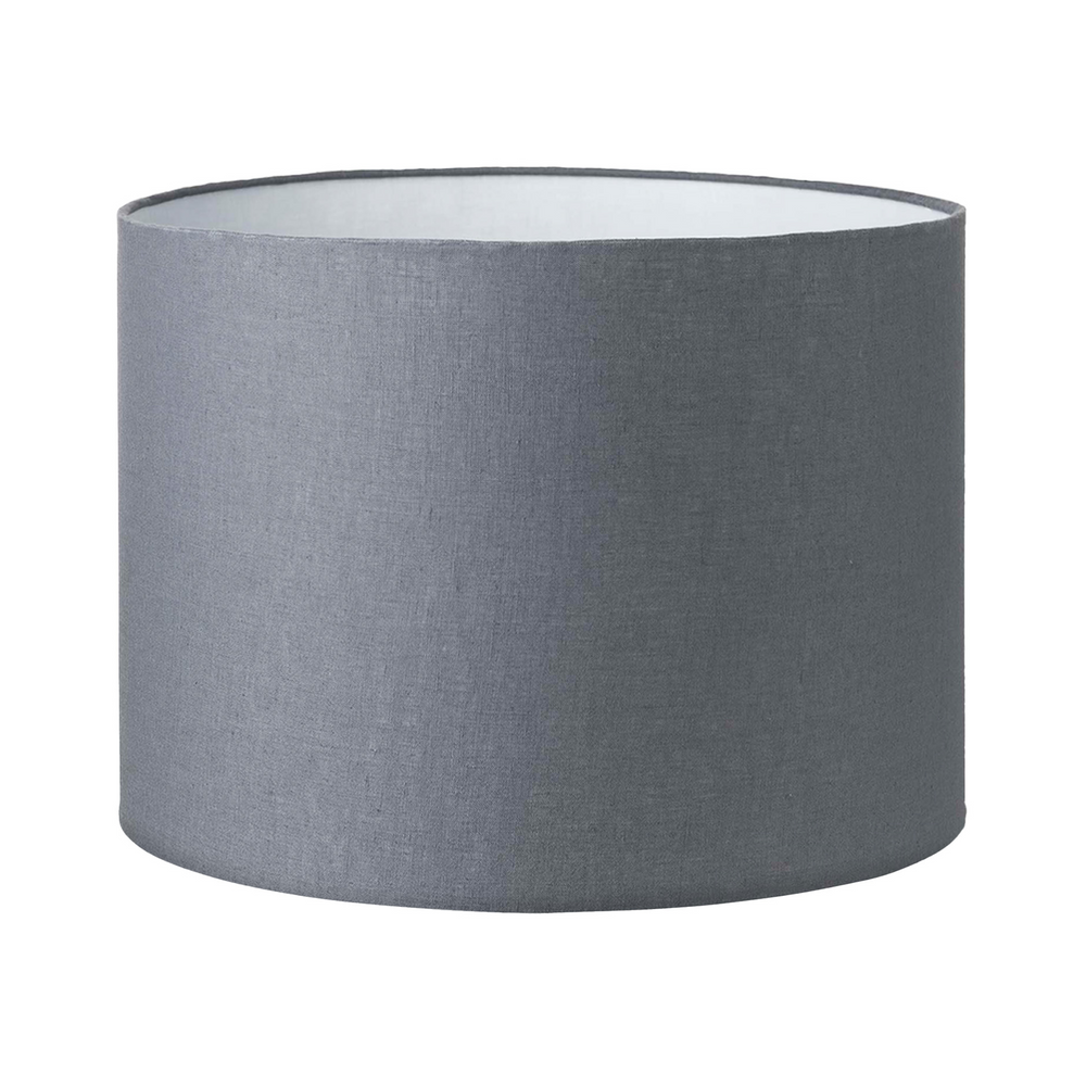 51CM Slate Linen Cylinder Lamp Shade