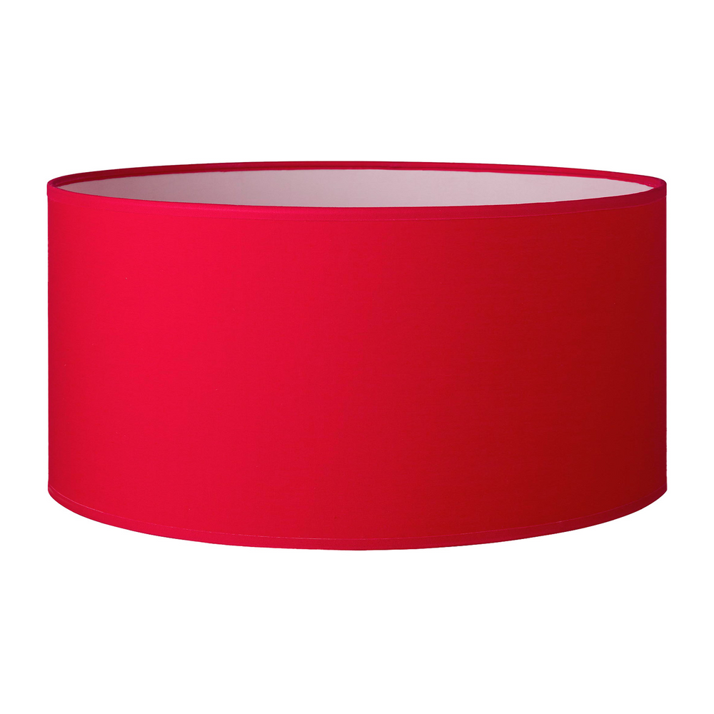 61CM Red Cylinder Lamp Shade