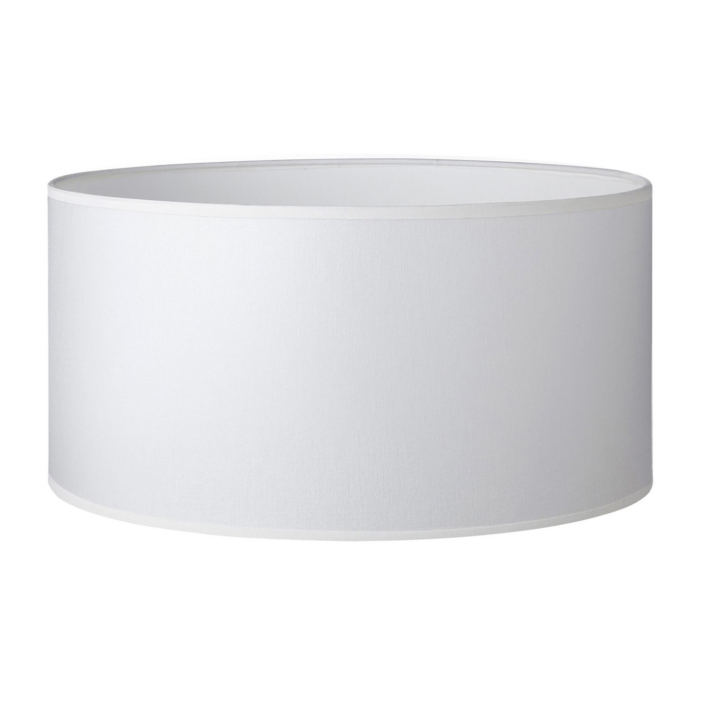 61CM White Linen Cylinder Lamp Shade