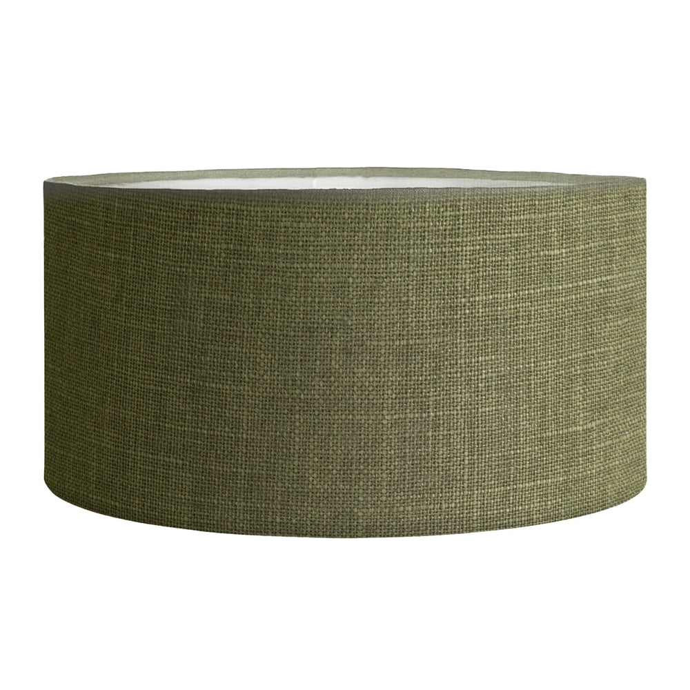 61CM Moss Linen Cylinder Lamp Shade