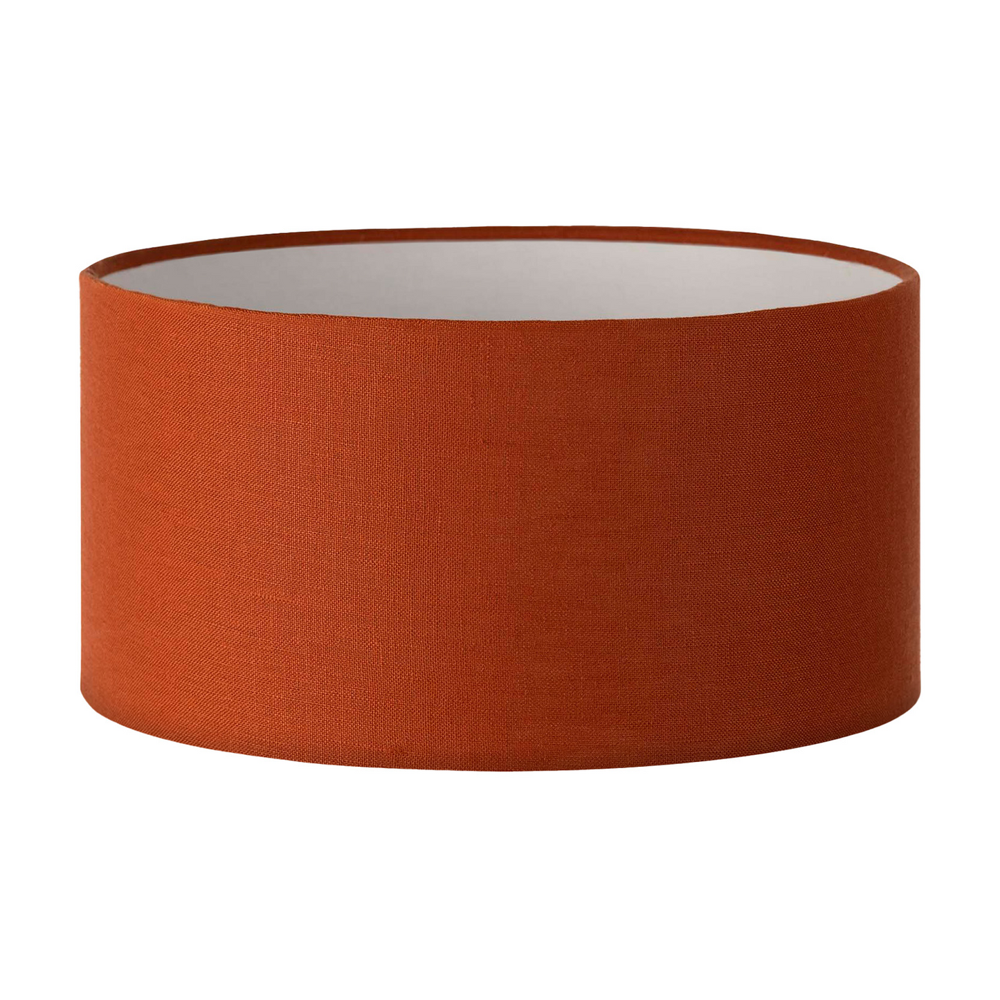 61CM Paprika Linen Cylinder Lamp Shade